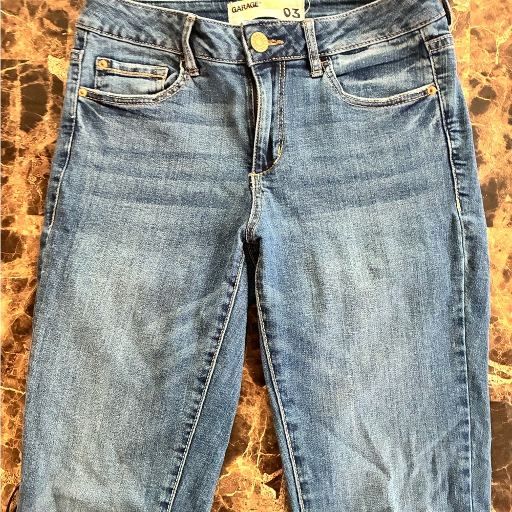 Garage Women's Classic Blue Skinny Jeans